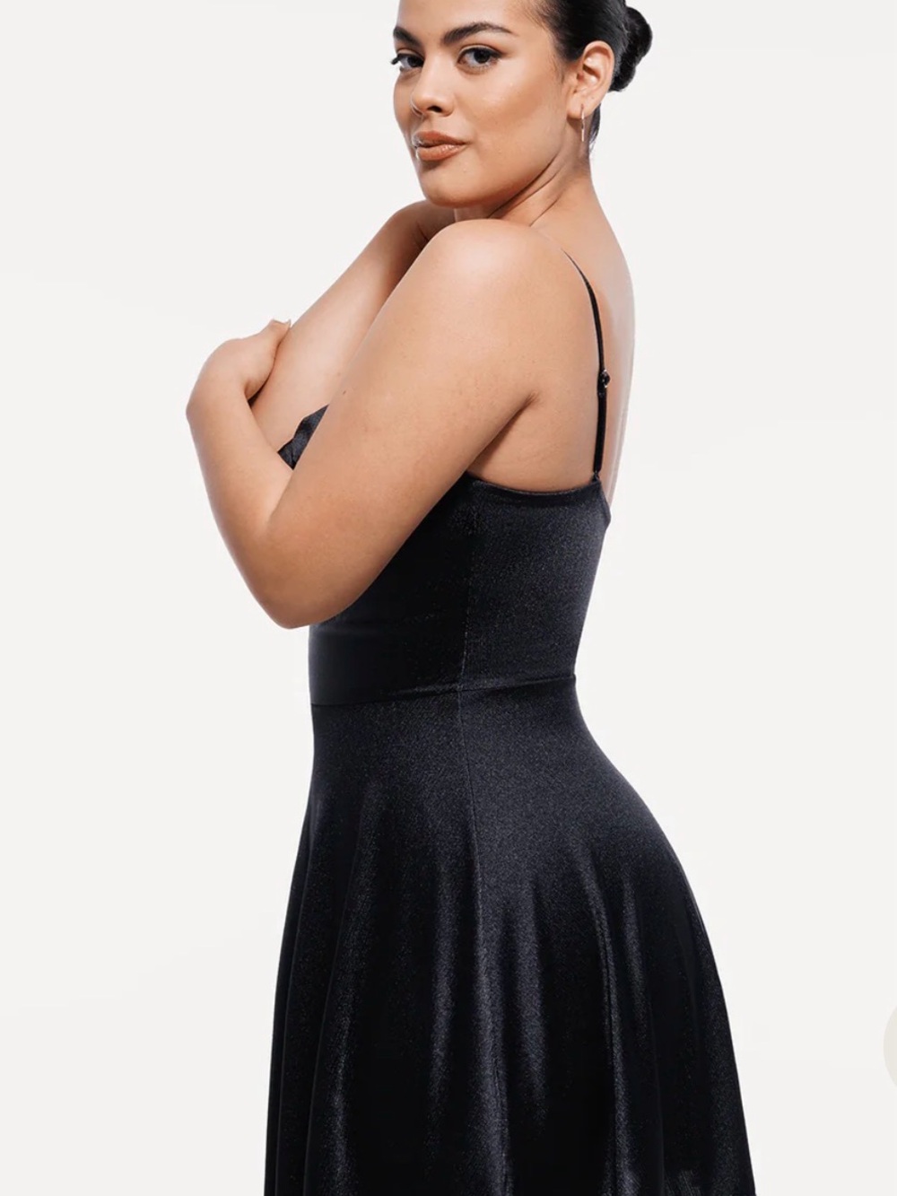 Popilush Black Slip Dress - Women Intimates & Sleepwear